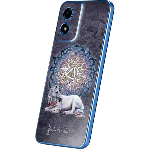 Celtic Unicorn by Brigid Ashwood Moto G Play 4G (2024) Skin