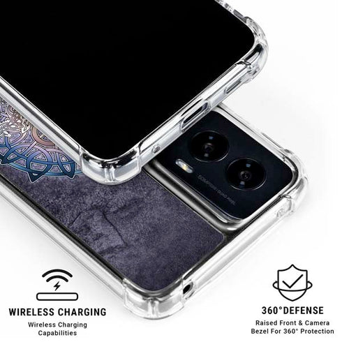 Celtic Unicorn by Brigid Ashwood Moto G Power 5G (2024) Clear Case
