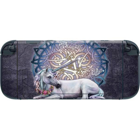 Celtic Unicorn by Brigid Ashwood Nintendo Switch 2 (2025) with Joy-Con Skin