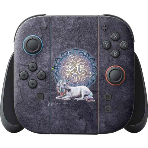 Celtic Unicorn by Brigid Ashwood Nintendo Skins