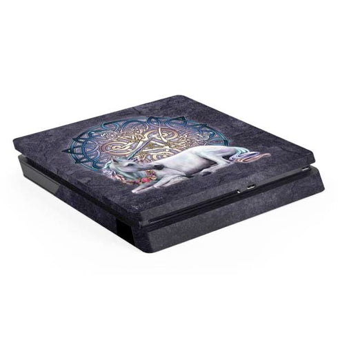 Celtic Unicorn by Brigid Ashwood PlayStation PS4 Skins