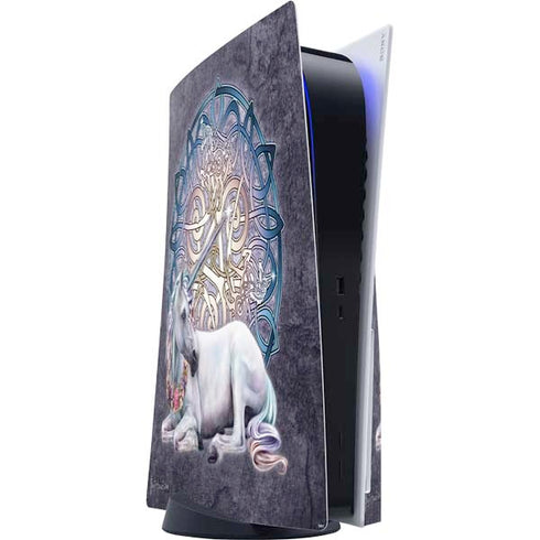 Celtic Unicorn by Brigid Ashwood PlayStation PS5 Skins