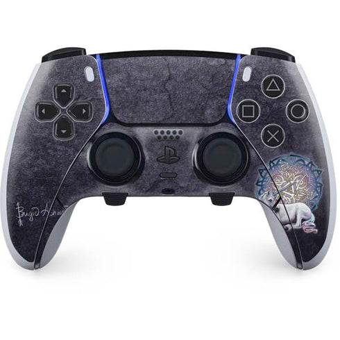 Brigid Ashwood Celtic Unicorn PS5 DualSense Edge Pro Controller Skin