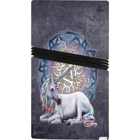 Celtic Unicorn by Brigid Ashwood PS5 Pro Bundle Skin