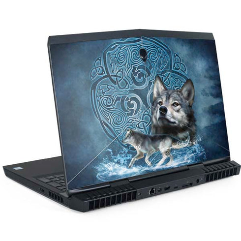 Celtic Wolf by Brigid Ashwood Dell Alienware Skin
