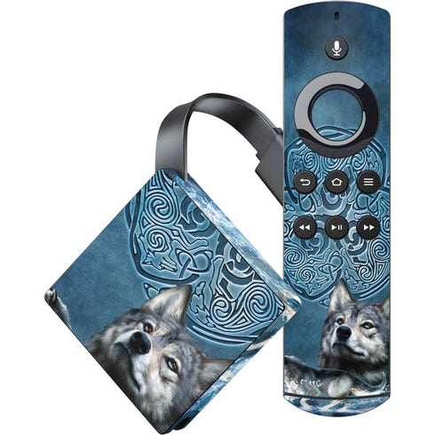 Celtic Wolf by Brigid Ashwood Amazon Fire TV Skin