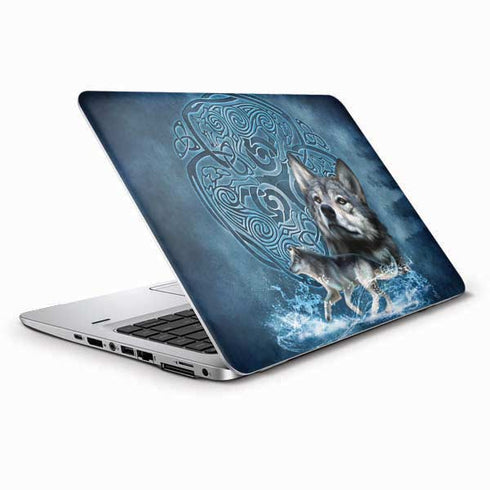 Celtic Wolf by Brigid Ashwood HP Elitebook Skin