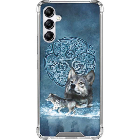 Celtic Wolf by Brigid Ashwood Gabb Phone 4 Clear Case