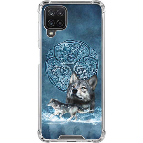 Celtic Wolf by Brigid Ashwood Galaxy Cases