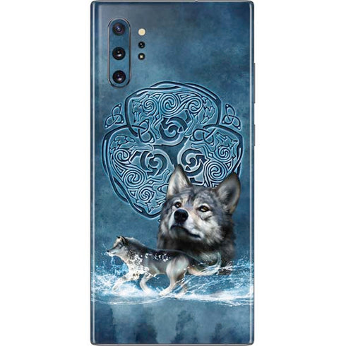 Celtic Wolf by Brigid Ashwood Galaxy Note 10 Plus Skin