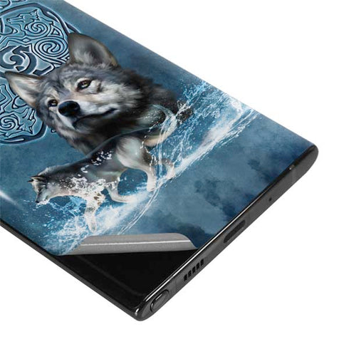Celtic Wolf by Brigid Ashwood Galaxy Note 10 Plus Skin