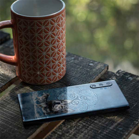 Celtic Wolf by Brigid Ashwood Galaxy Note 10 Plus Skin