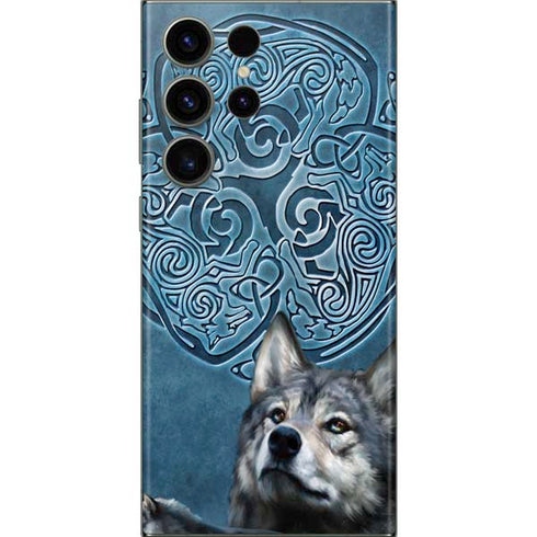 Celtic Wolf by Brigid Ashwood Galaxy Skins