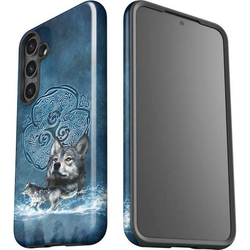 Celtic Wolf by Brigid Ashwood Galaxy S25 Plus Impact Case