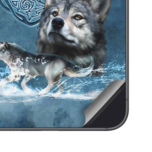 Celtic Wolf by Brigid Ashwood Galaxy S25 Skin