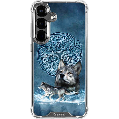 Celtic Wolf by Brigid Ashwood Galaxy S26 Plus Clear Case