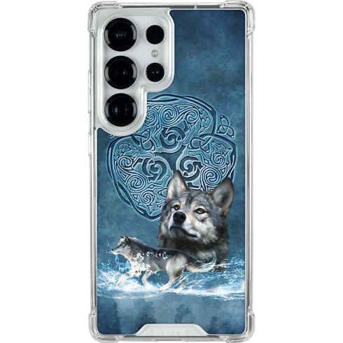 Celtic Wolf by Brigid Ashwood Galaxy S26 Ultra Clear Case