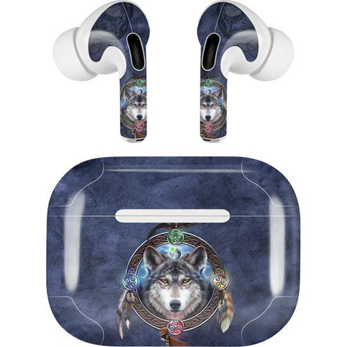 Celtic Wolf Guide by Brigid Ashwood Apple AirPods Pro Skin