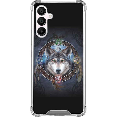 Celtic Wolf Guide by Brigid Ashwood Galaxy A16 5G Clear Case