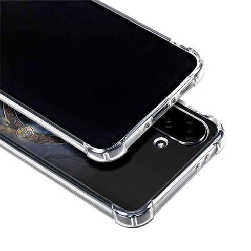 Celtic Wolf Guide by Brigid Ashwood Galaxy A36 5G Clear Case