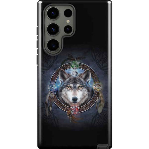 Celtic Wolf Guide by Brigid Ashwood Galaxy S23 Ultra Pro Case