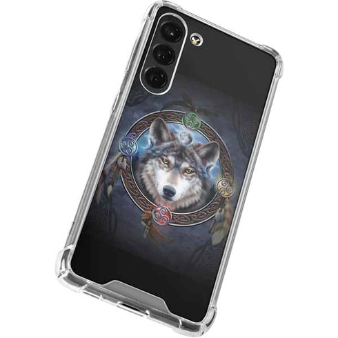 Celtic Wolf Guide by Brigid Ashwood Galaxy S24 FE Clear Case