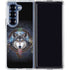 Celtic Wolf Guide by Brigid Ashwood Galaxy Z Fold6 Clear Case
