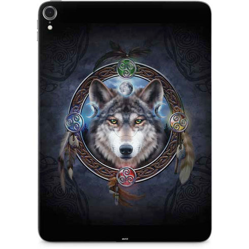Celtic Wolf Guide by Brigid Ashwood Apple iPad Pro Skin