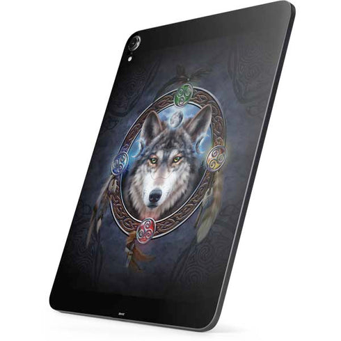 Celtic Wolf Guide by Brigid Ashwood Apple iPad Pro Skin