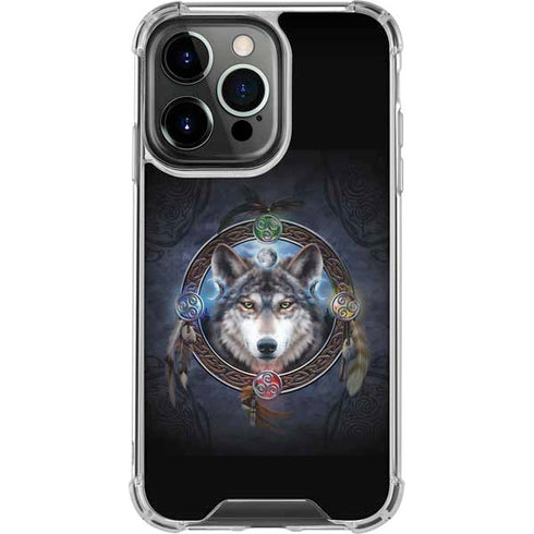 Celtic Wolf Guide by Brigid Ashwood iPhone 16 Pro Clear Case