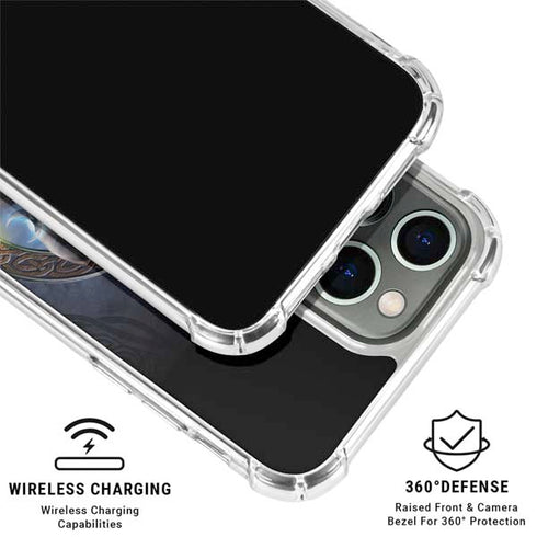 Celtic Wolf Guide by Brigid Ashwood iPhone 16 Pro Clear Case