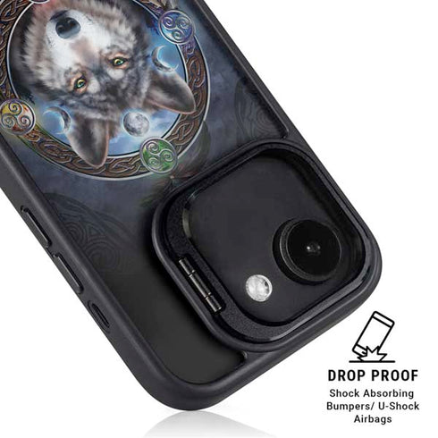 Celtic Wolf Guide by Brigid Ashwood iPhone 16e Kickstand Case
