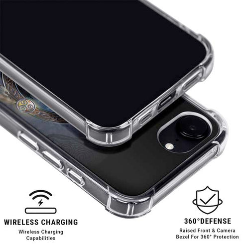 Celtic Wolf Guide by Brigid Ashwood iPhone 16e MagSafe Case