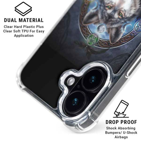 Celtic Wolf Guide by Brigid Ashwood iPhone 17 MagSafe Case