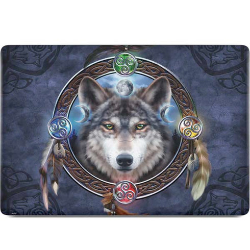 Celtic Wolf Guide by Brigid Ashwood MacBook Skins
