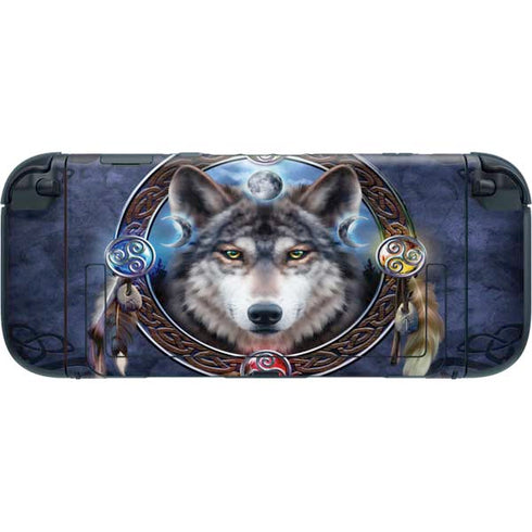 Celtic Wolf Guide by Brigid Ashwood Nintendo Switch 2 (2025) with Joy-Con Skin