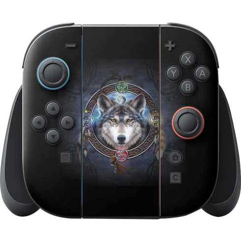 Celtic Wolf Guide by Brigid Ashwood Nintendo Skins