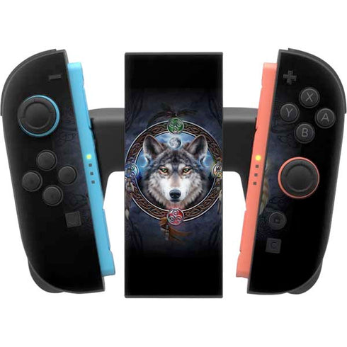 Celtic Wolf Guide by Brigid Ashwood Nintendo Switch 2 (2025) Joy-Con Controller Skin