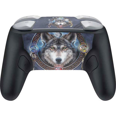 Celtic Wolf Guide by Brigid Ashwood Nintendo Switch 2 (2025) Pro Controller Skin