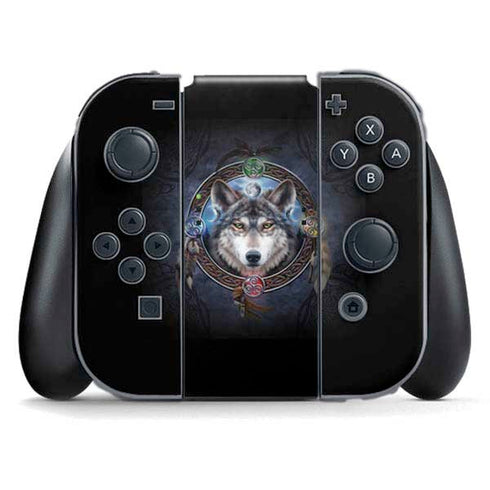 Celtic Wolf Guide by Brigid Ashwood Nintendo Skins