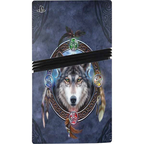 Celtic Wolf Guide by Brigid Ashwood PS5 Pro Disk Bundle Skin