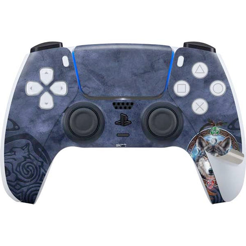 Celtic Wolf Guide by Brigid Ashwood PS5 Pro Disk Bundle Skin