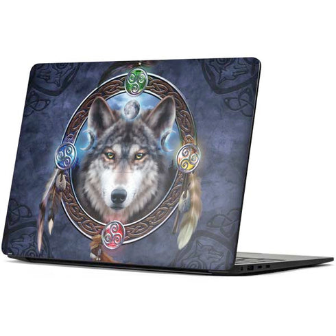 Celtic Wolf Guide by Brigid Ashwood Surface Laptop 7 13.8in Skin