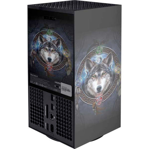 Celtic Wolf Guide by Brigid Ashwood XBox Series X Digital Edition Console Skin