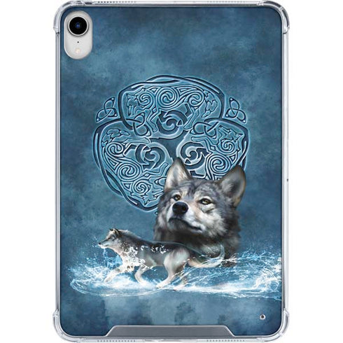 Celtic Wolf by Brigid Ashwood iPad 11th Gen (2025) Clear Case