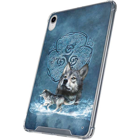 Celtic Wolf by Brigid Ashwood iPad 11th Gen (2025) Clear Case