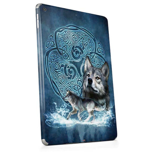 Celtic Wolf by Brigid Ashwood Apple iPad Skin