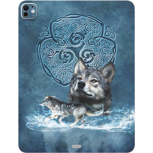 Celtic Wolf by Brigid Ashwood iPad Pro 13in M4 (2024) Skin
