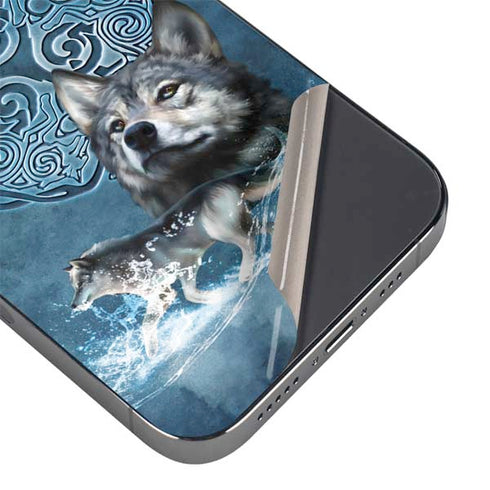 Celtic Wolf by Brigid Ashwood iPhone 15 Pro Max Skin