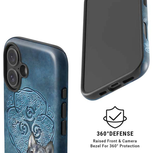 Celtic Wolf by Brigid Ashwood iPhone 16 Magsafe Impact Case